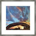 Sunset Arch, Grand Staircase-escalante Nm, Utah Framed Print