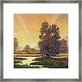 Sunset Color Framed Print