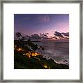 Sunset Hues - Goa Framed Print