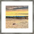 Sunset On The Lake Keowee Framed Print