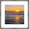 Sunset Over Sunset Bay, Oregon 1 Framed Print