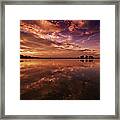 Sunset Sky Framed Print