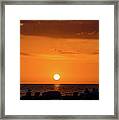 Sunset - St Pete Beach 2 Framed Print