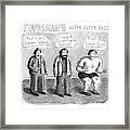 Superman's Alter Alter Egos Framed Print