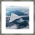 Supersonic Pan American Framed Print