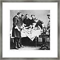 Surgeons Operating With Carbolic Acid Framed Print