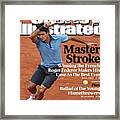 Switzerland Roger Federer, 2009 French Open Sports Illustrated Cover Framed Print