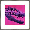 T-rex Framed Print