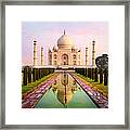 Taj Mahal Spectacular Early Morning View Framed Print