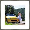 Take It For A Spin Framed Print