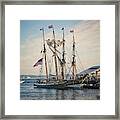 Tall Sailing Ships Framed Print