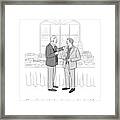 Tax Fraud Rich Framed Print