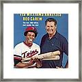 Ted Williams And Minnesota Twins Rod Carew Sports Illustrated Cover Framed Print