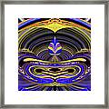Tempe Town Lake Abstract #8 Framed Print