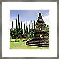 Temple Bali Framed Print