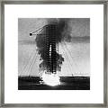 Test Launch Framed Print