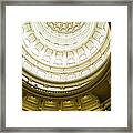 Texas State Capitol Rotunda Framed Print