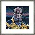 Thanos Painting Framed Print