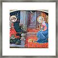 The Annunciation, C1450-1453. Artist Framed Print