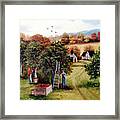 The Apple Orchard Framed Print