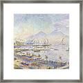 The Bay Of Naples Framed Print