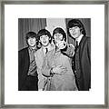 The Beatles At The Paramount Theater Framed Print