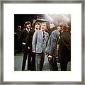 The Beatles With Ed Sullivan Framed Print
