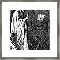 The Bishop And The Knight, 1862. Artist Framed Print