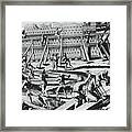 The Building Of Noahs Ark Framed Print