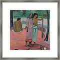 The Call, 1902 By Gauguin Framed Print