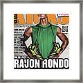 The Celtics' Rajon Rondo: Boston's Master Of Ceremonies Means Business Slam Cover Framed Print