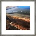 The Color Of The Lake Framed Print