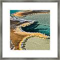 The Colors Of Yellowstone Framed Print