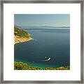 The Dalmatian Coast Of Croatia Framed Print