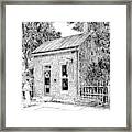 The Dr. Mcphail Building In Historic Franklin Tennessee Framed Print