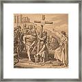 The First Preaching Of Christianity Framed Print