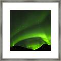 The Great Dipper And The Northern Light Framed Print