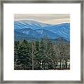 The Great Smoky Mountains From Cades Cove Framed Print