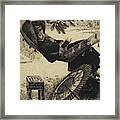 The Hammock, 1880 By Tissot Framed Print
