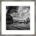 The Horse Against The Iron Framed Print