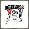 The Last Tango Manning Vs Brady Xvii Sports Illustrated Cover Framed Print