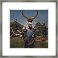 The Life Of The Mother Surma Framed Print