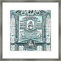 The Lords Prayer And The Ten Commandments Framed Print