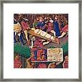 The Martyrdom Of St Apolline C1455 1939 Framed Print