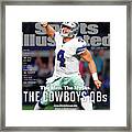 The Men. The Myths. The Cowboys Qbs. Sports Illustrated Cover Framed Print