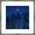 The Moon Framed Print