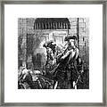 The Murder Of The Actor William Framed Print