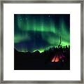 The Northern Lights Aurora Framed Print