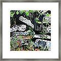 The Old Stone Wall Framed Print