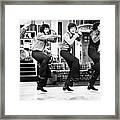 The Osmond Brothers Performing Framed Print